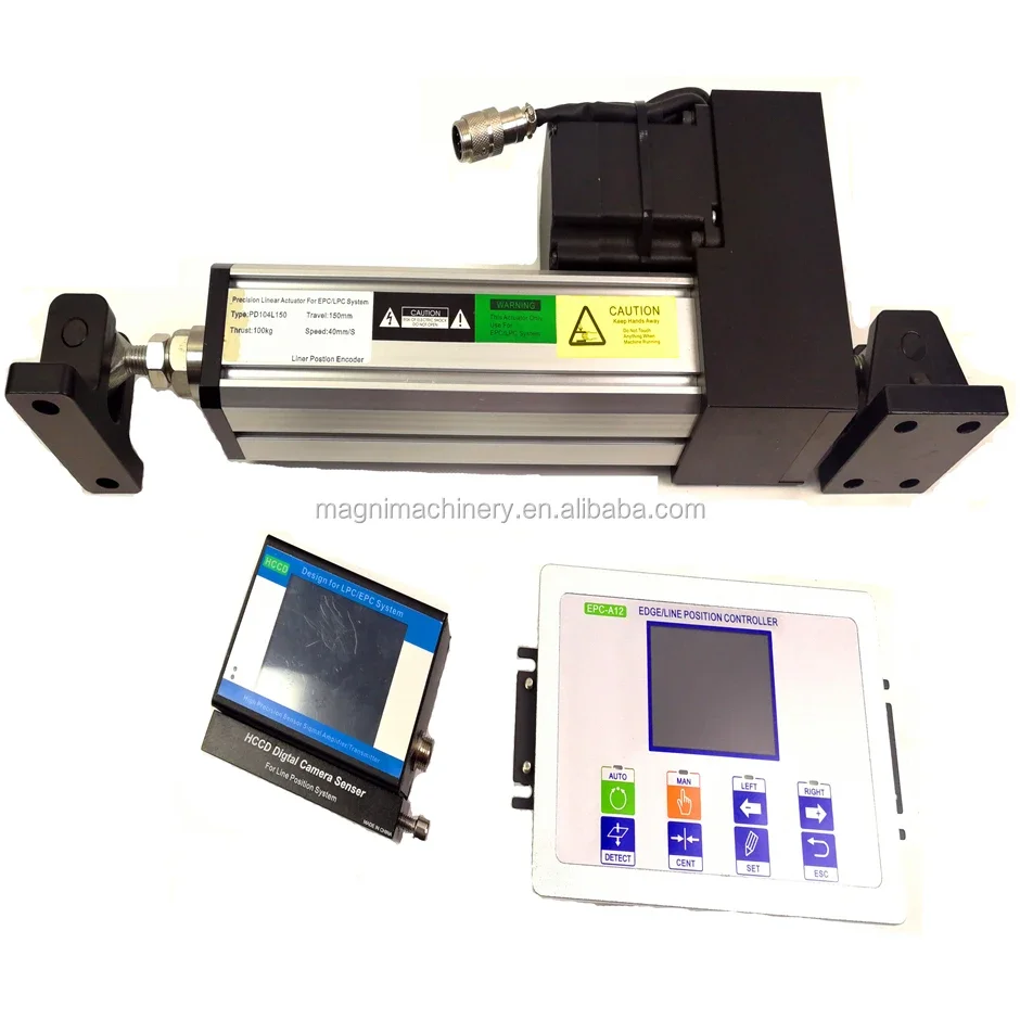 Sistema de control de guía web Magni