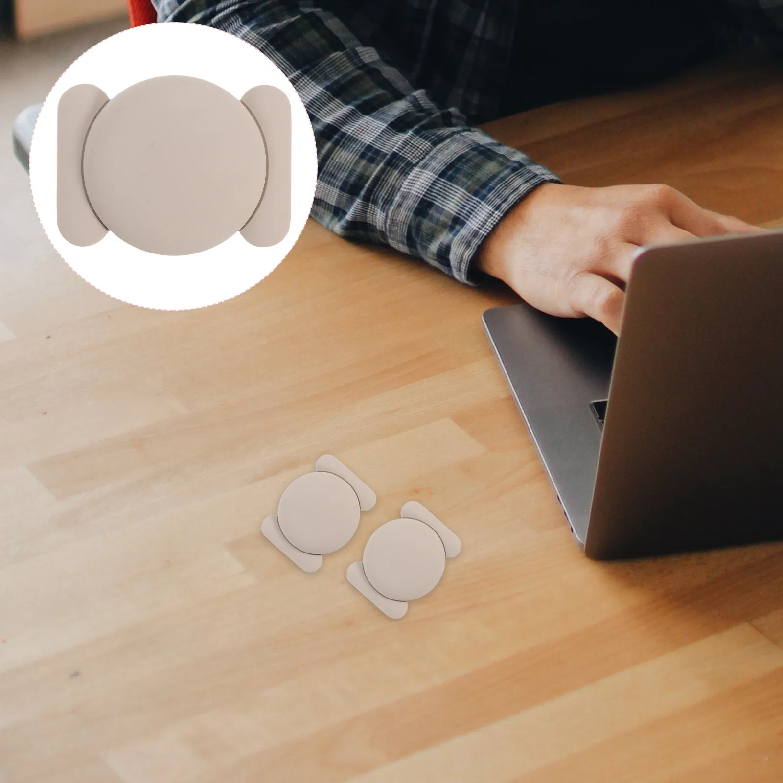 

2 шт. защитных чехлов из силикона для трекеров, ударопрочные защитные кейсы для беспроводных устройств с защитой от потери