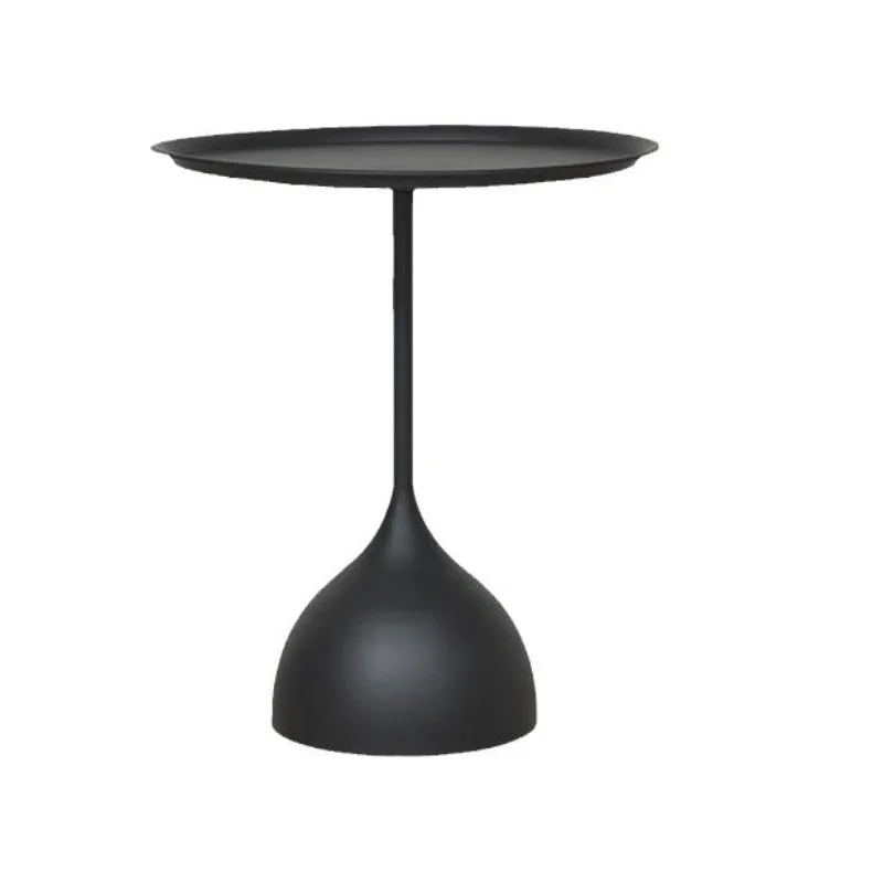 

Creative sofa side few American simple coffee table small round table wrought iron retro balcony small coffee table bedside