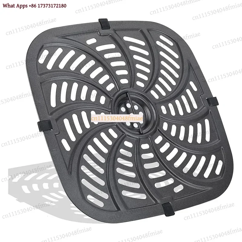k3 Air Fryer Replacement Grill Pan Crisper Plate Nonstick Baking Tray Compatible for Chefman RJ38-SQSS-8T-D 8QT Accessories
