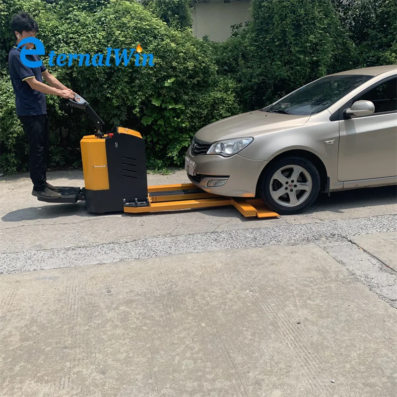 Electric hydraulic car mover 2 ton 3 ton 4.5 ton battery operated trailer car jack mover manufacture