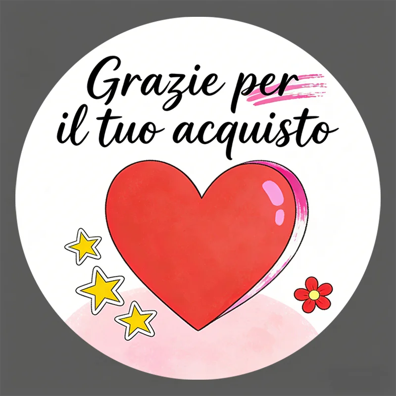 Round Stickers - He…