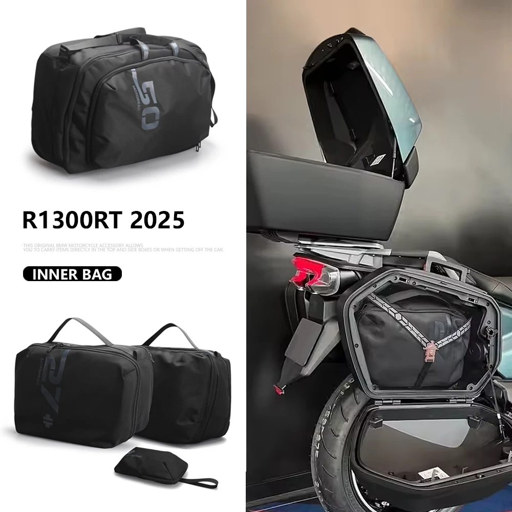 

NEW Motorcycle Accessories Side Luggage Bags For BMW R 1300 RT Black Topcase Next Inner Bag R1300RT R 1300RT R1300 RT 2025