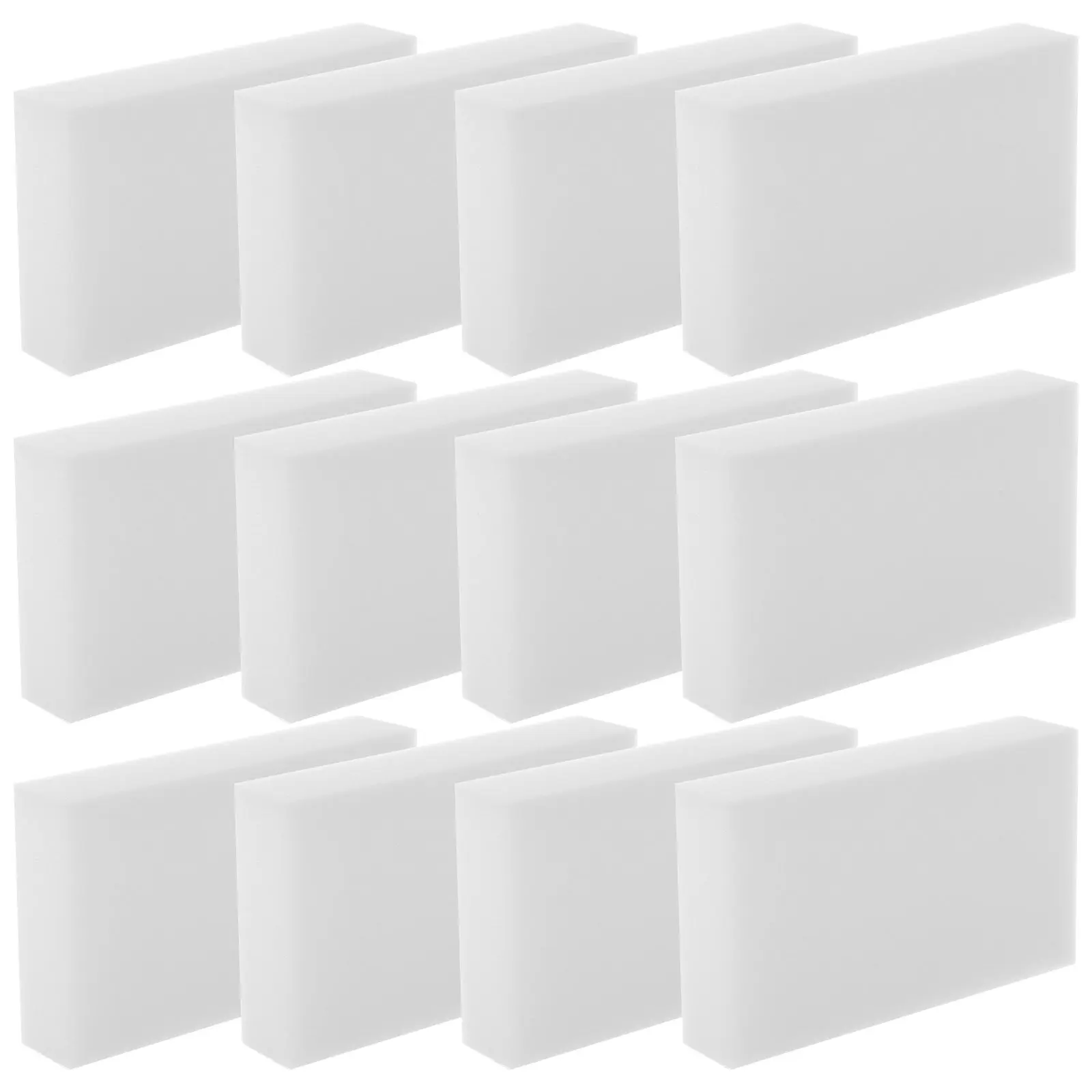 

50 шт. губок для мытья посуды и уборки на кухне, абразивные губки для удаления жира с кастрюль, тарелок, ванной комнаты и туалета