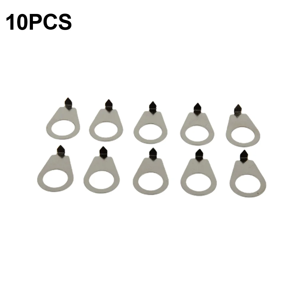 Guitar Knob Pointer Plates Pointer 22X14mm Electric Guitar For Gibson LP Guitar Indicator Metal Plate Practical view 2