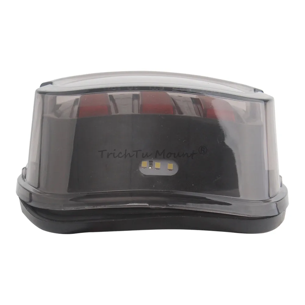 Motorcycle Tricolor With High-Intensity LED Taillights Turn Signals License Plate Lights For Harley Street Glide Electric Glide