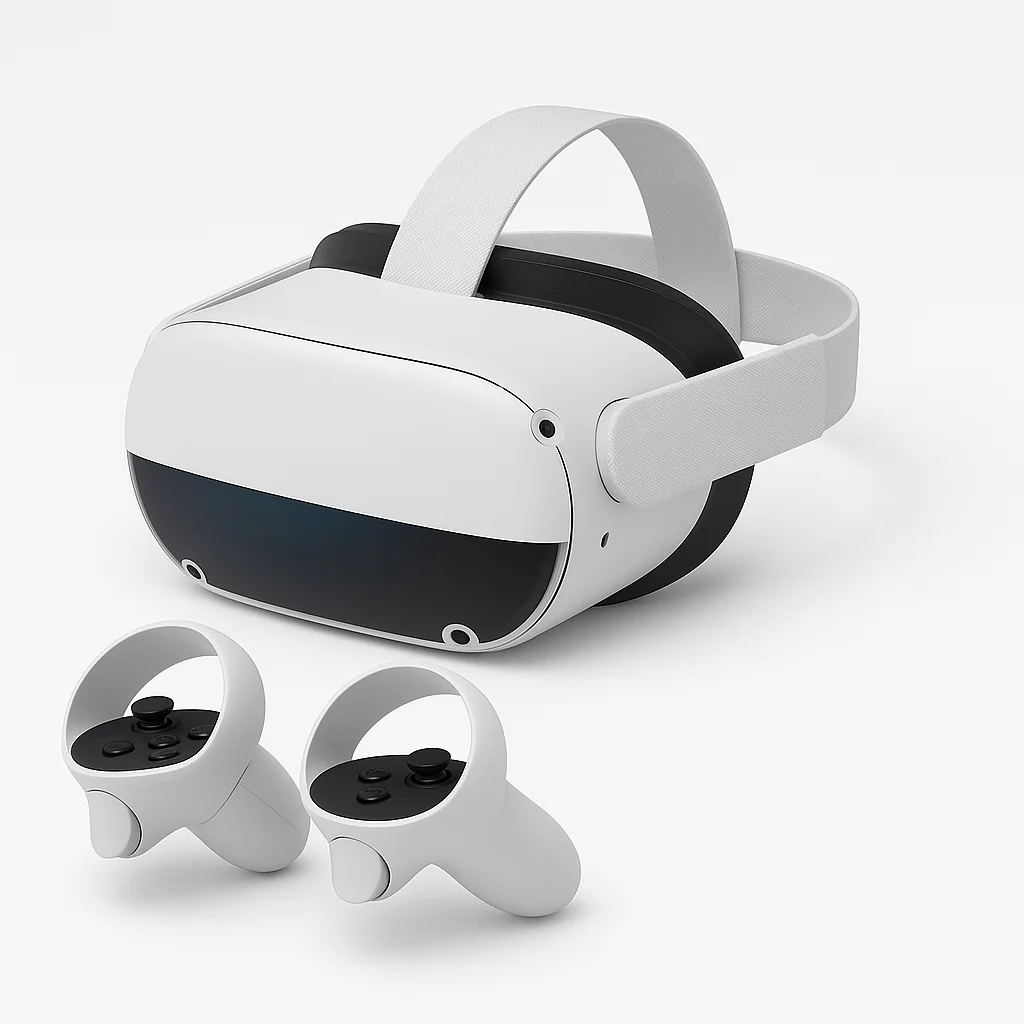 سماعة رأس Vr مستقلة 256 جيجا بايت + مجموعة غطاء حماية أمامي مخصص من السيليكون