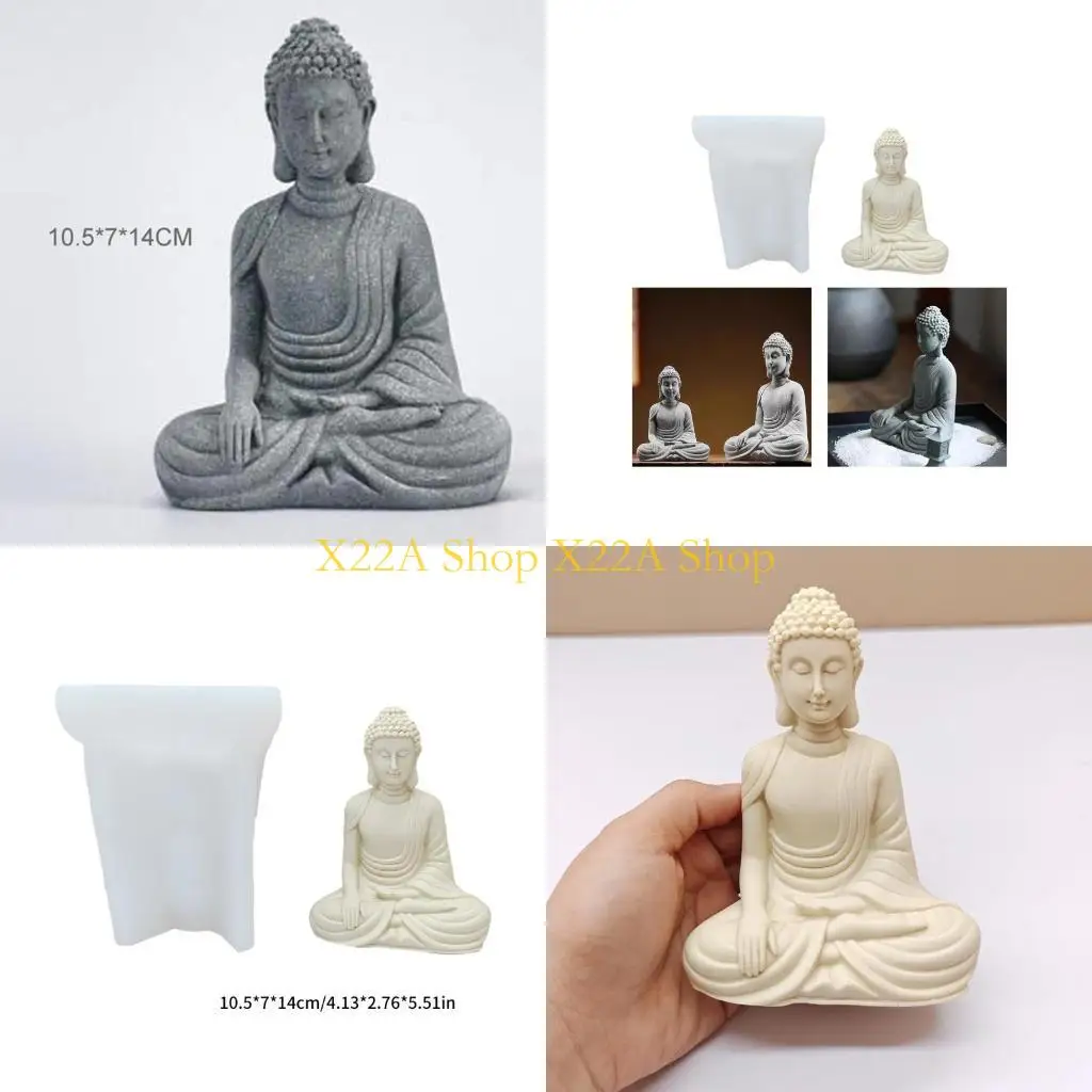

Unique Hand-making Molds Buddhas Shaped Silicone Material for DIY Figure Crafts