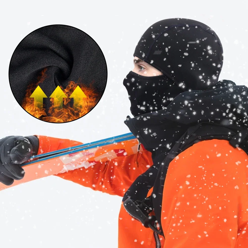 Description Picture 6 of itemWinter Cold Weather Balaclava Cap Thermal Windproof Mask Full Face Cover Sports Cycling Ski Hiking Snowboard Neck Warmer Scarf