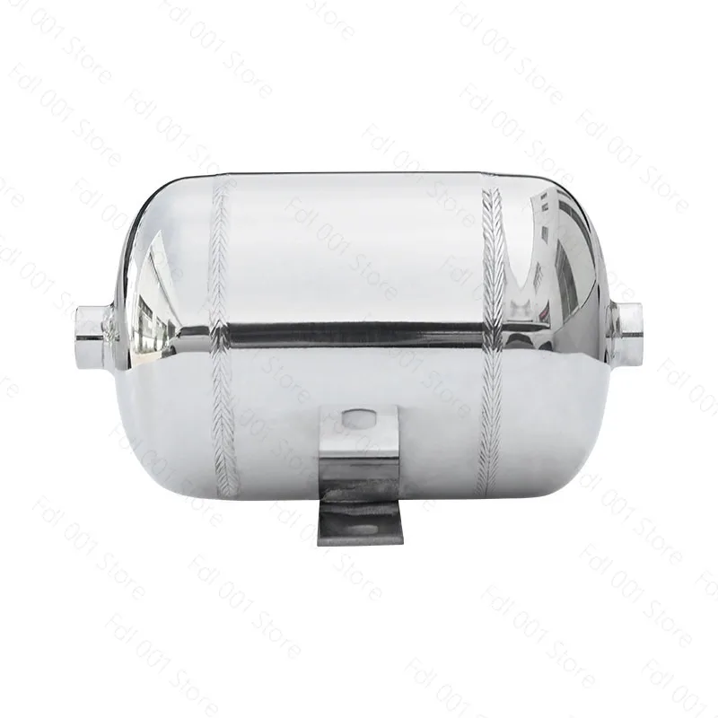Air compressor pressure box buffer tank, G1/4 interface, 5L 304 stainless steel air tank