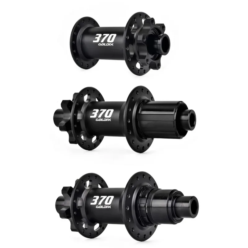 

R370 MTB Hub 28H 32H J-Bend 6-Bolt 36T Ratchet Boost for XC Mountain Bike Wheelset Upgrade - Bicycle Wheel Hub