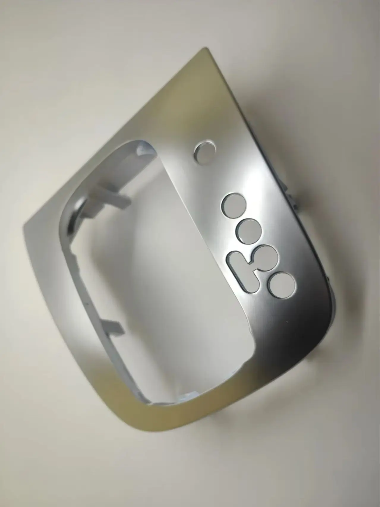 

Matte silver DSG Shift Base Frame Replacement RHD For MK5 Golf GTI / R32,MK5 Jetta GLI,MK6 Golf GTI / R,New Scirocco MK3