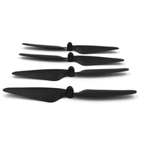 FULL-20Pcs For Hubsan H501S X4 RC Quadcopter Propellers Blades 2CW/2CCW, Black