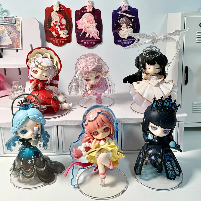 

Dearnikki Dream Weaving Prologue Series Blind Box Cute Cartoon Vinyl Doll Model Surprise Trendy Play Blind Box Ornament Toy Gift