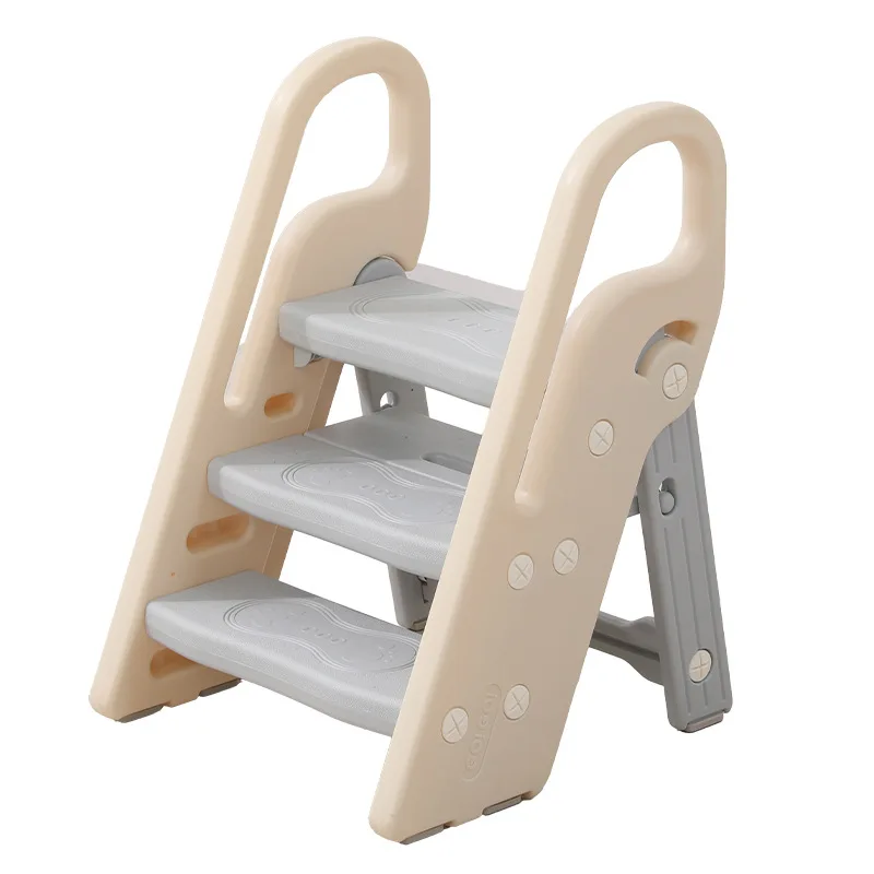 Children's wash table Stepping stool Foldable baby hand washing step stool  washing foot staircase Height armrest stool