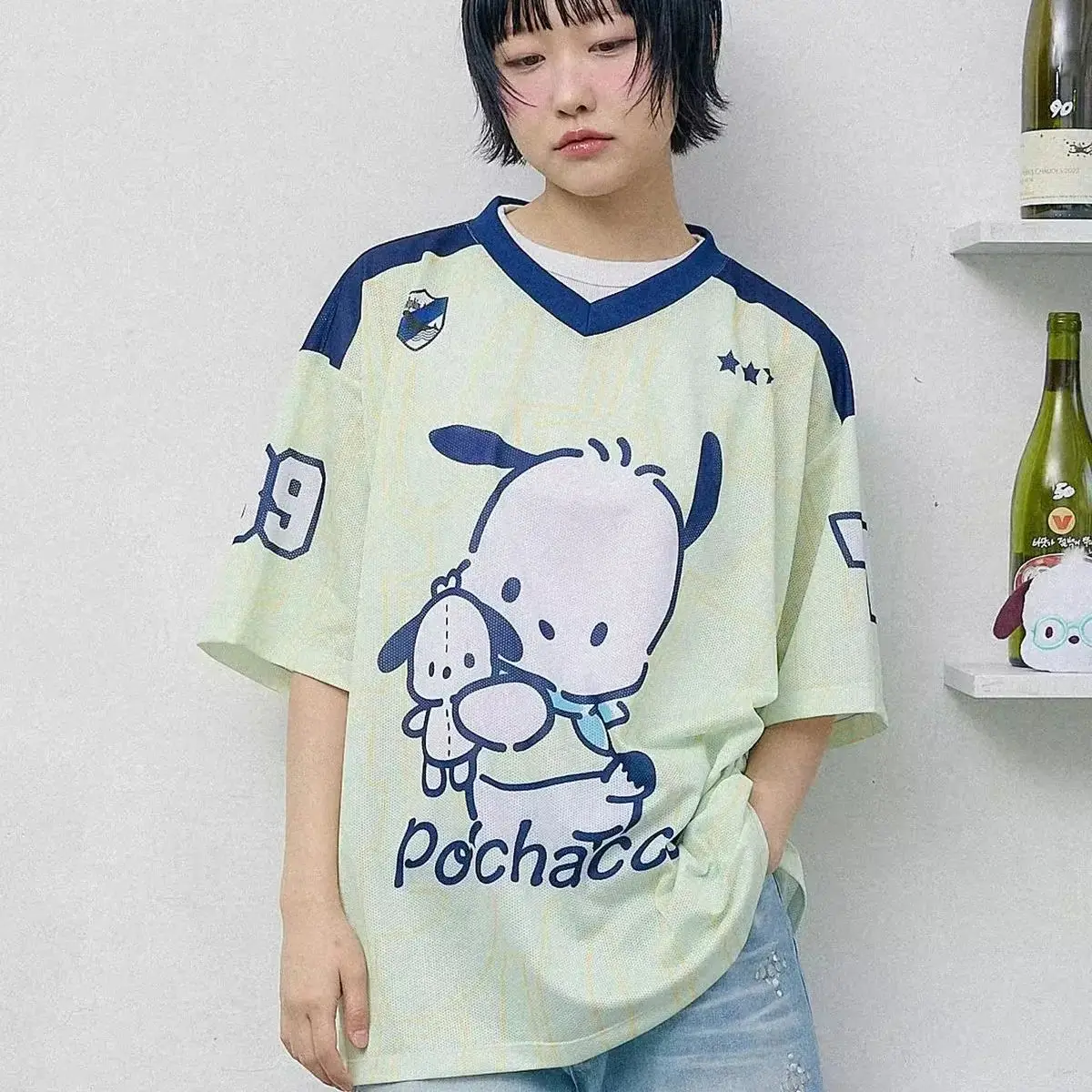 

Summer 2025 Hot Selling ort Sve T-irt Clean Fit Ladies Faion Linen Material A-Line Sve Other Material 00%