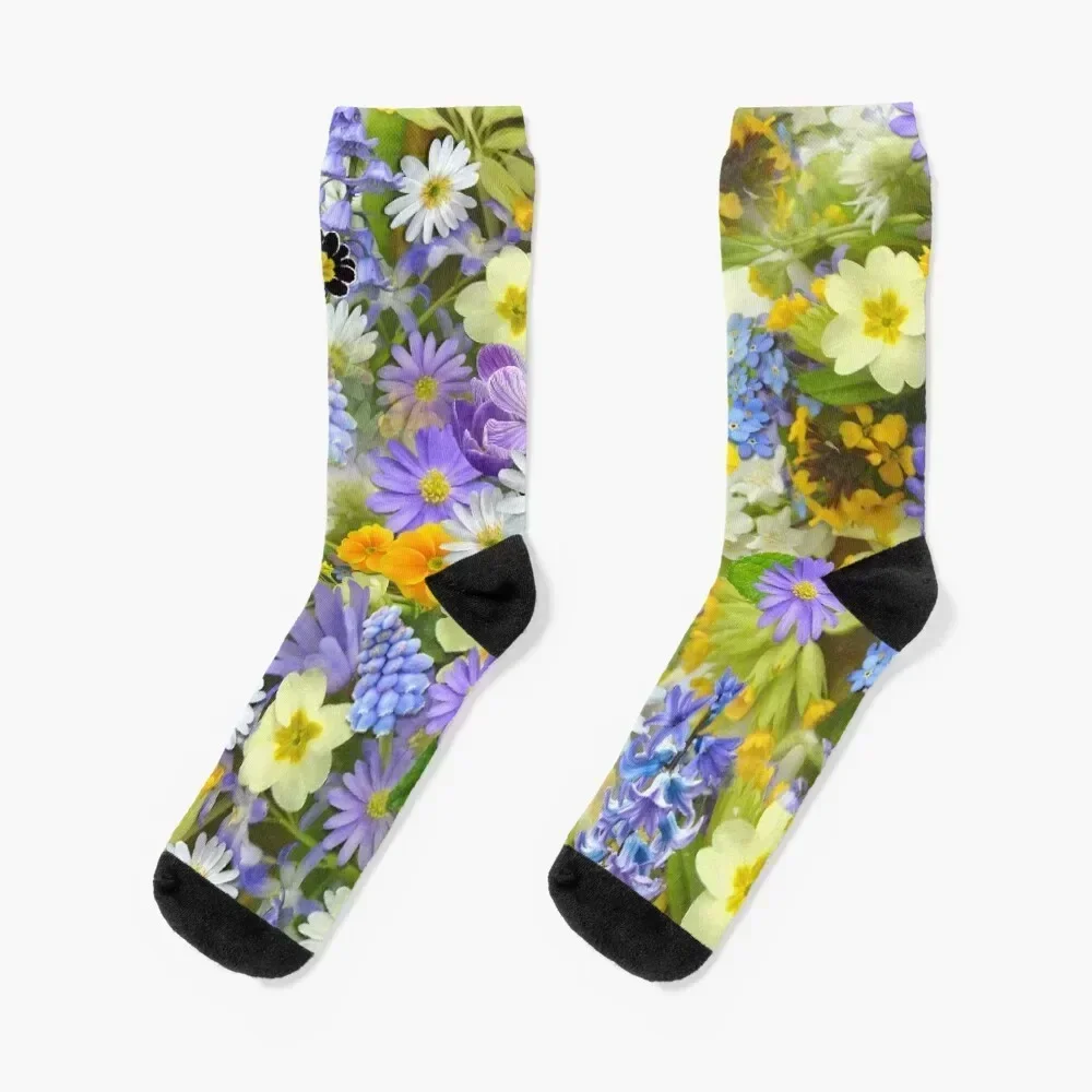 

Assorted Flower Arrangement Socks Argentina Heating sock Socks For Men Women's