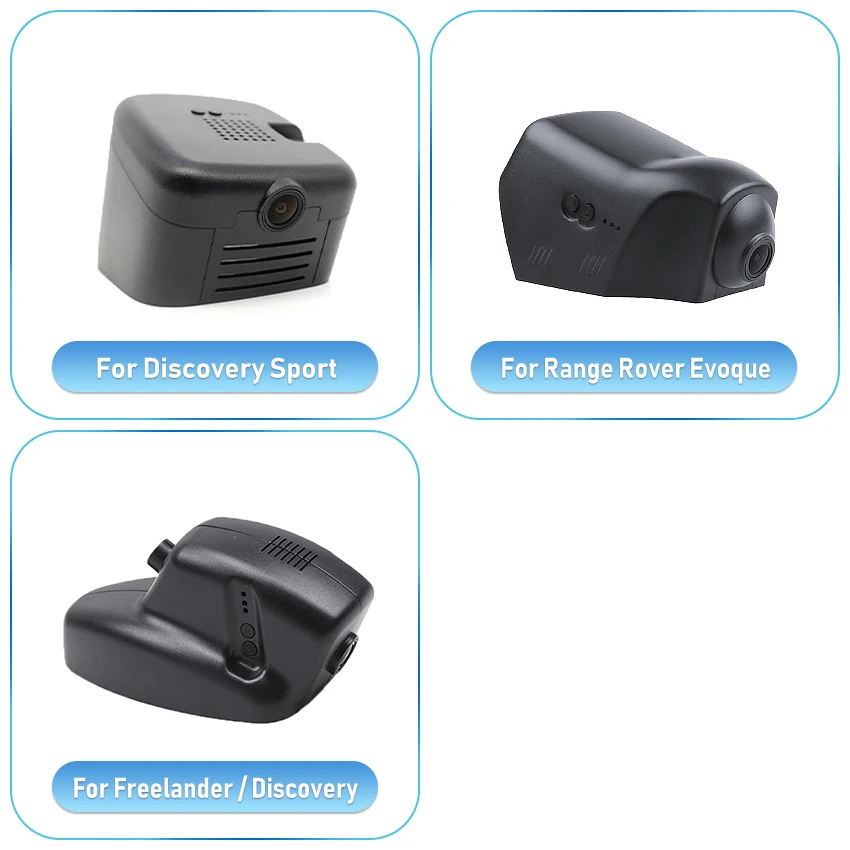 Car HD DVR Dash Cam Camera For Land Rover Discovery Sport Range Rover Evoque Velar Freelander For Jaguar XE XF XJ Wiper DashCam