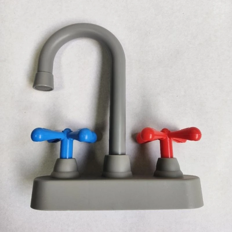 Kids Pretend Play Faucet Kitchen Sink Accessory Educational Role Play Activity Toy For Creative Life Skill Learning A2UB