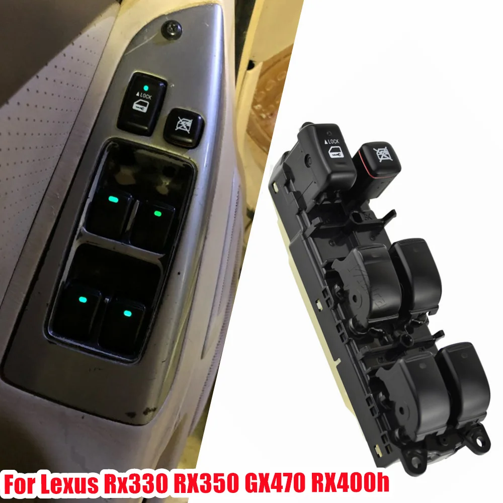 Electric Power Master Window Switch Button 84040-48140 84040-48080 For Lexus Rx330 RX350 GX470 RX400h