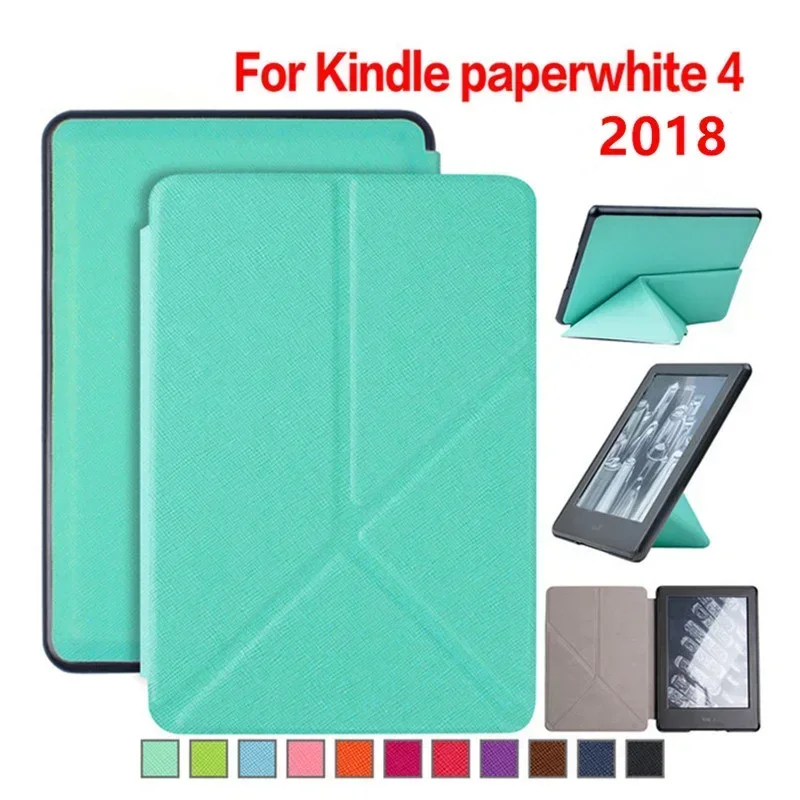 ที่ครอบแม่เหล็กสำหรับ Amazon Kindle Paperwhite 4 2018ที่วางจำหน่ายเคสป้องกันสำหรับ Kindle Paperwhite 10th PQ94WIF