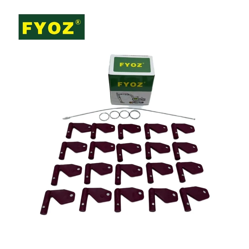 20 Pack Key Disconnect Isolator Key For Volvo  Construction Machinery 8157766 Excavator Part