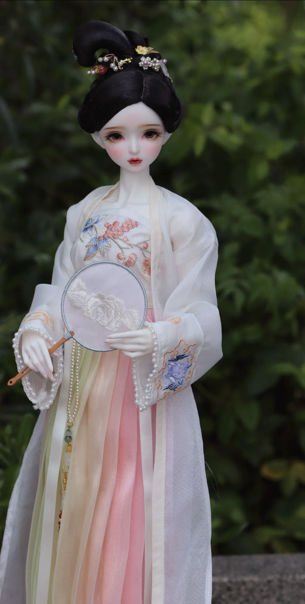 1/4 1/3 스케일 BJD 의류 고대 의상 중국 한복 요정 드레스 의상 BJD/SD MSD SD13 대형 인형 액세서리 A1255