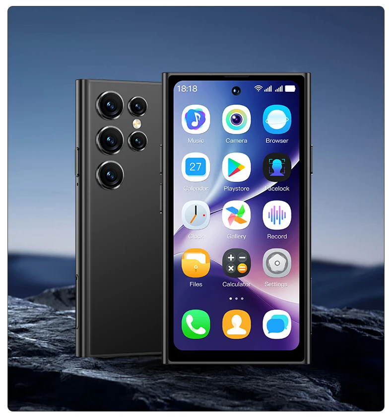 ONEMYTH S25 Pro 3G Smartphone 4.0inches MTK 2GB RAM 16GB ROM Dual SIM Card 5MP 2000mAh Type-C Android Cellphone Face Unlock