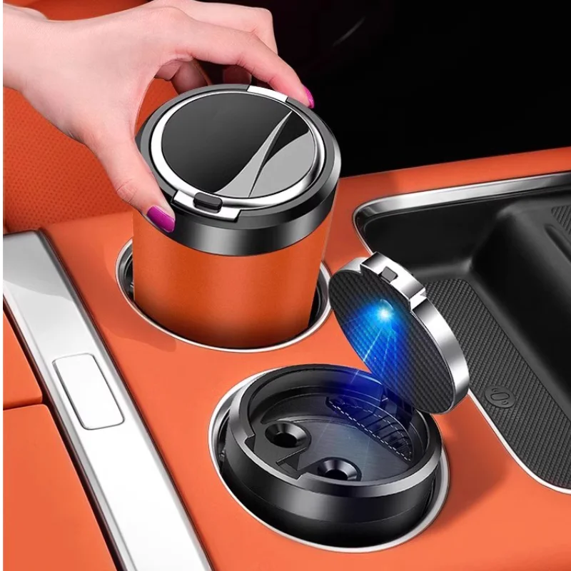 

Lixiang L6L7L8L9Mega Ashtray Car Interior Modification Essential Accessories Black Technology Artifact Nightlight