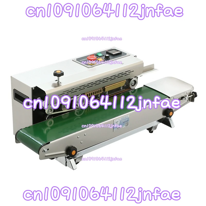 Electric Continuous Bag-making Sealer - PE/Plastic Film + Date Inkjet Printing Machine