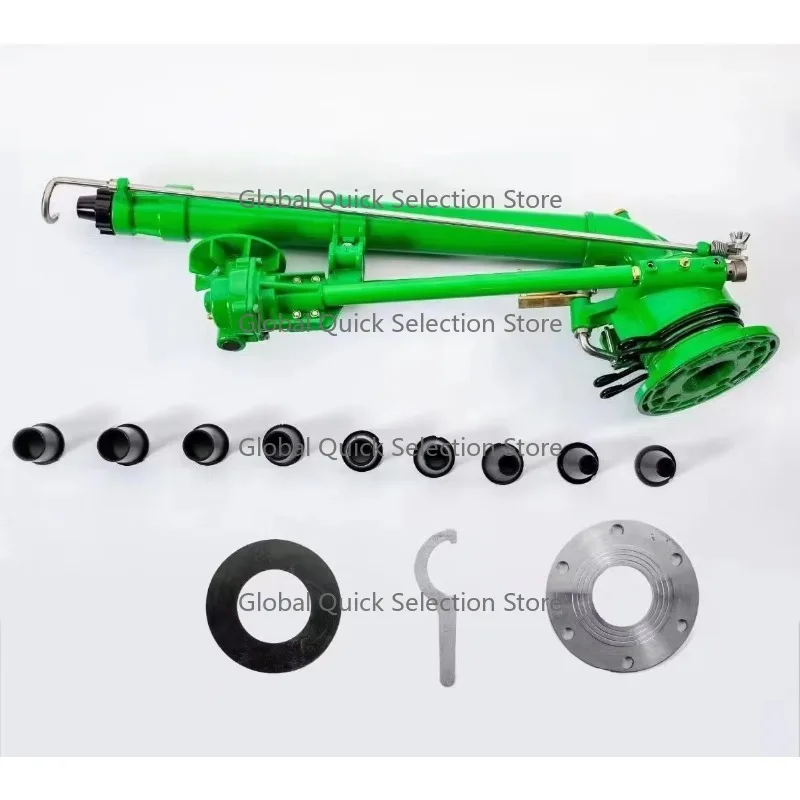 Ready to Ship Rain Gu-n Sprinkler Irrigation System Adjustable Elevation Angle High Pressure Irrigation Sprinkler