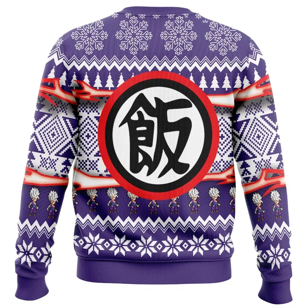 เสื้อสเวตเชิ้ตคอกลมลายการ์ตูนดราก้อนบอล Z ของแบนได สำหรับผู้ใหญ่และเด็ก เนื้อผ้านุ่ม สวมใส่สบาย ทรงหลวม เหมาะสำหรับฤดูใบไม้ร่วงและฤดูหนาว