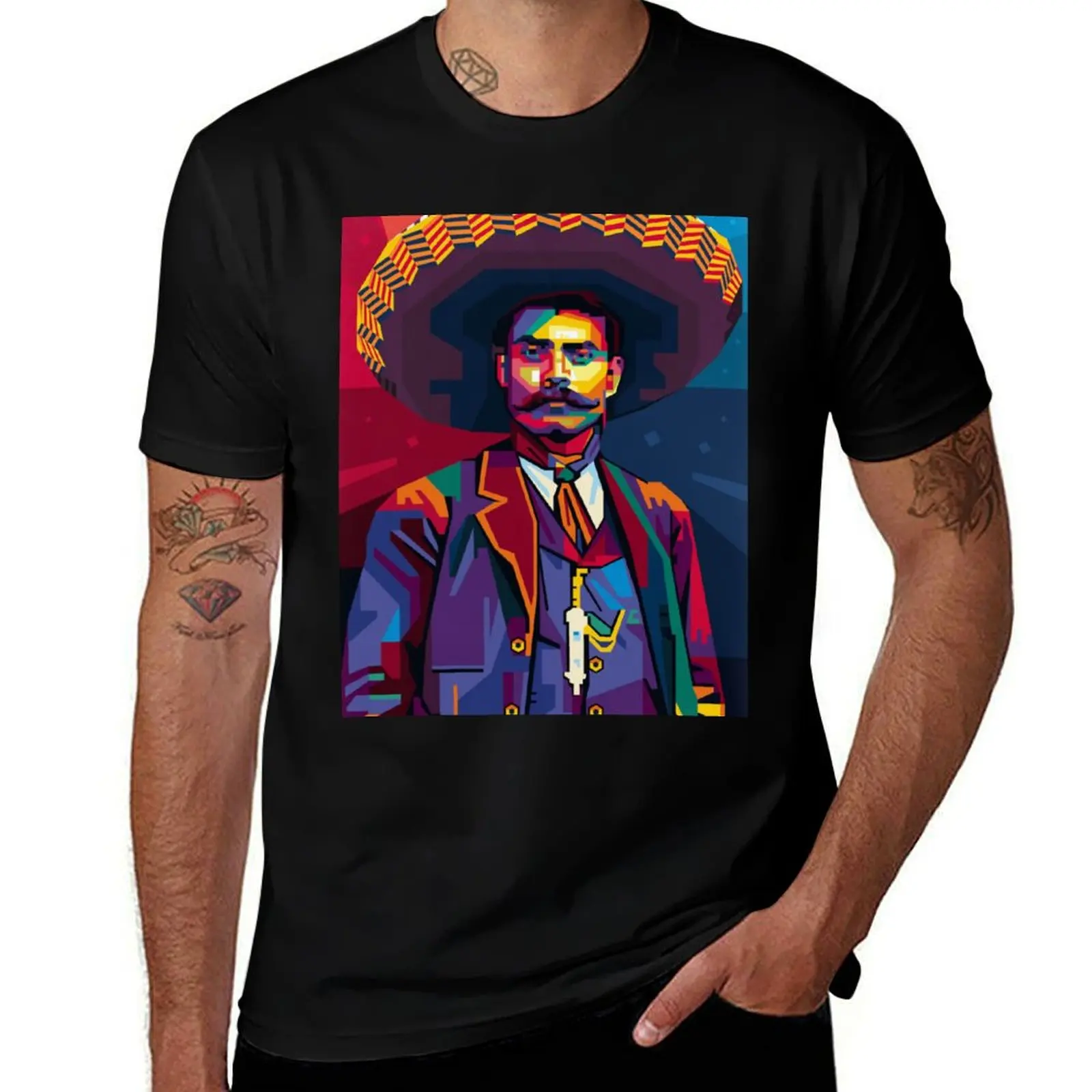 Emiliano Zapata T-Shirt Essential Solid Color T-Shirt