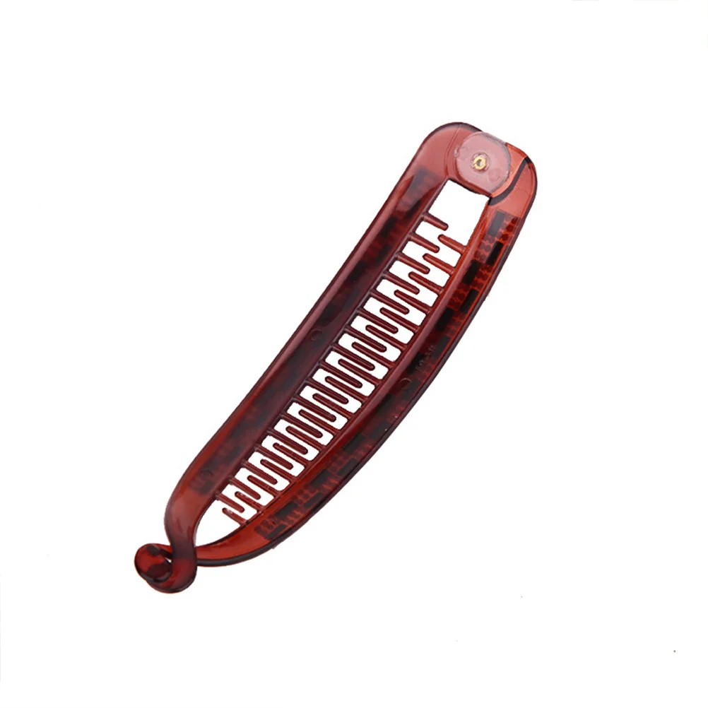 

3 шт., аксессуары для волос со стразами, пластиковые зажимы в форме рыбы, ярко-черный, кофейный, золотой, прочный, многоразовый, простой в использовании, стильный