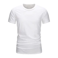 Men  Cotton T-Shirt Summer Men Tshirts Loose Oversize Tshirt Casual Breathable Short Sleeve Clothing 2
