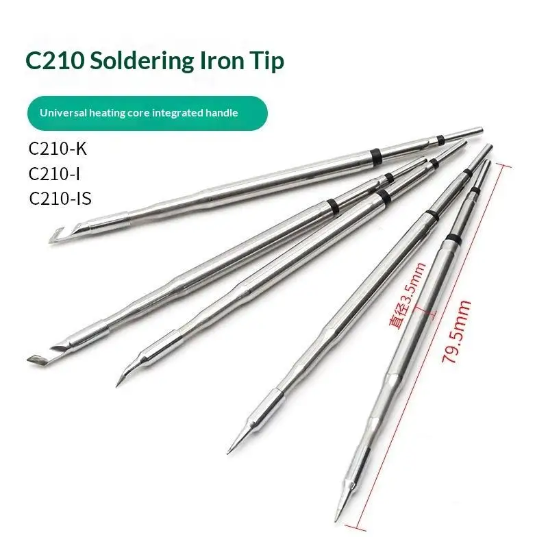 NEW C210 C245 Soldering Iron Tips Universal T245 Handle For I IS K SK 2C 3C Soldering Station Phone Repair Tools