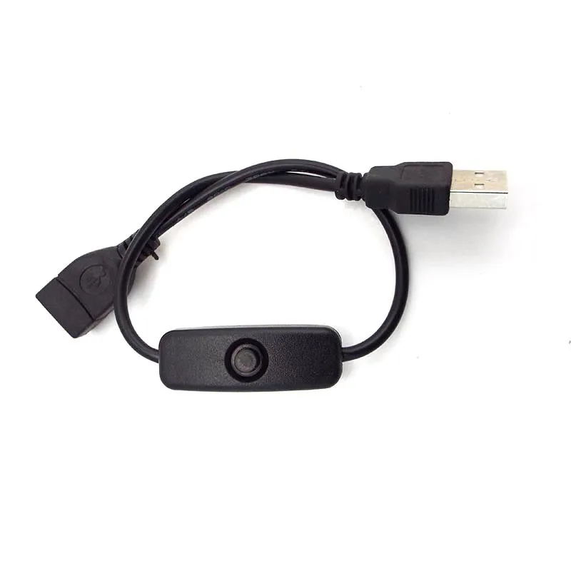 Câble de connecteur d'alimentation CCTV, 303, 501, interrupteur marche-arrêt, DC, USB, type C, femelle, mâle, fil jack 5.5x2.1mm, 5V, 12V, 24V