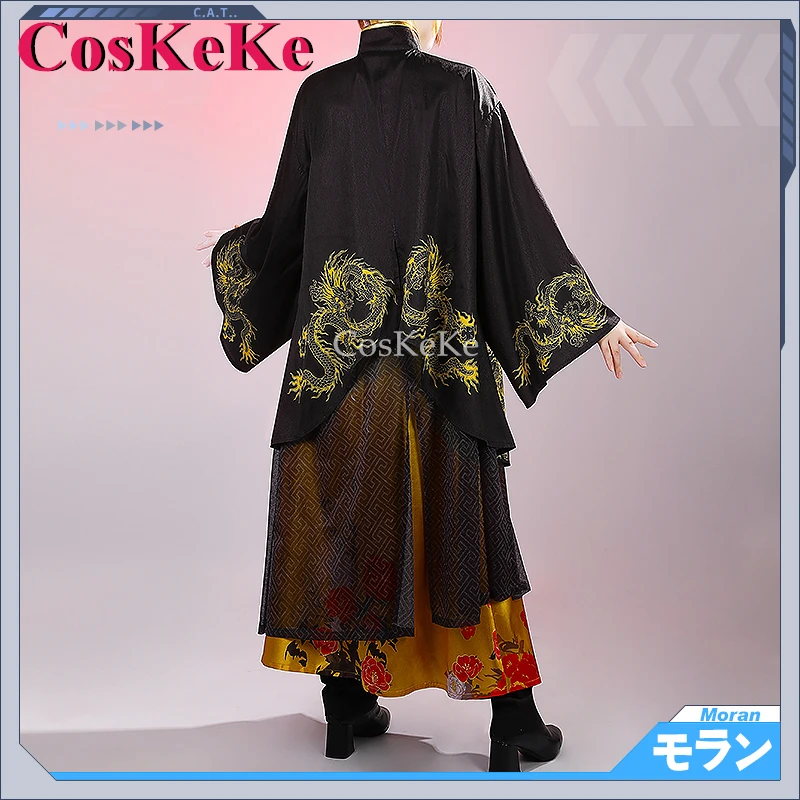 【Customized】CosKeKe Moran Cosplay Game NIKKE Costume Fashion Elegant Sweet Uniforms Full Set Activity Party Role Play Clothing