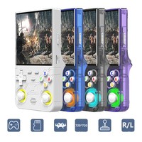R36 Ultra Handheld Game Console Open Source 4inch Portable Video Game Player Cortex-A35 CPU WiFi Retro Pocket Player 64/128GB