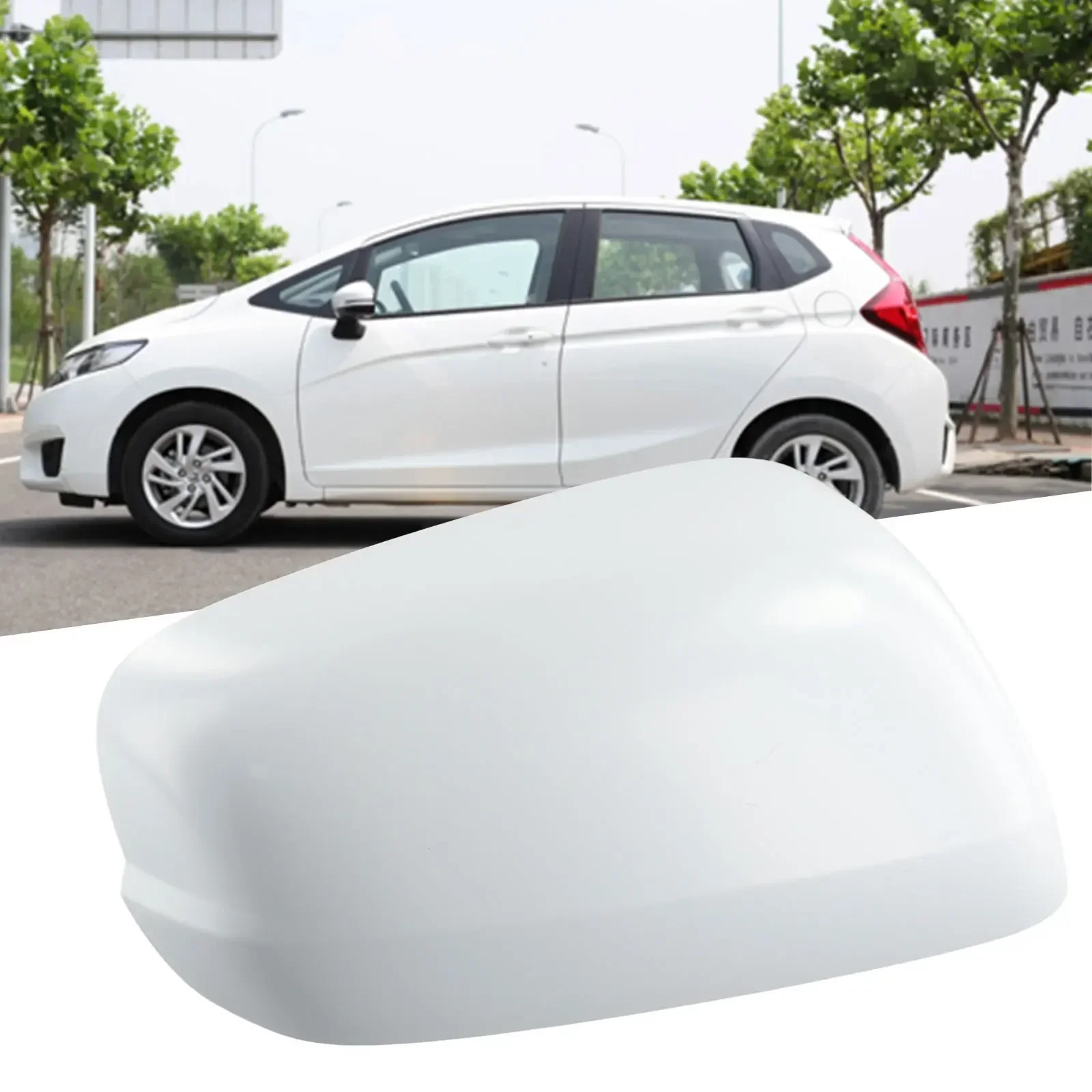 

1pcs Car ABS Plastic Rearview Mirror Housing Sides Mirror Covers Suit For Jazz 2009-2013 Front Left Shell Car Exterior Accessory