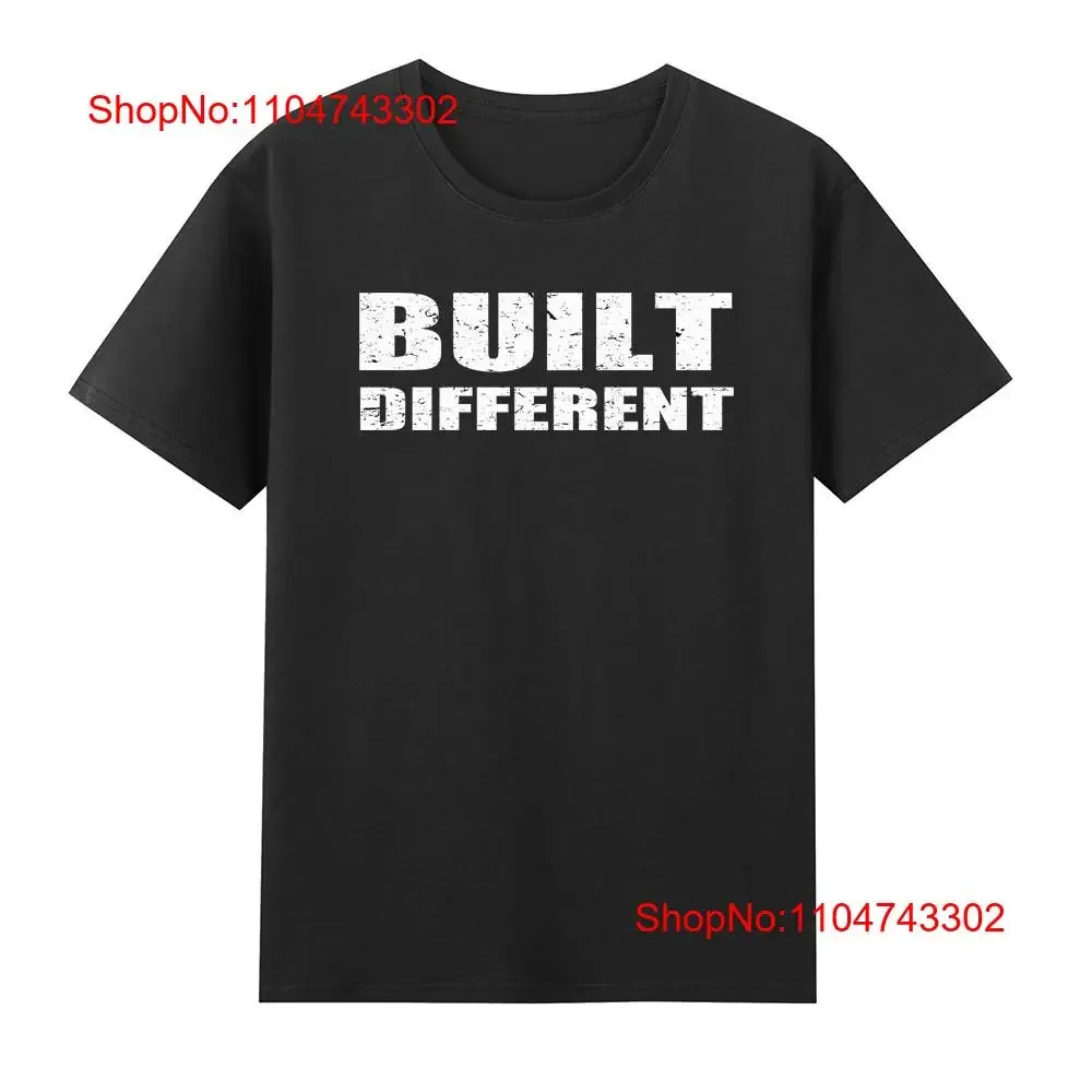 Built Different On Another Level T Shirt vintage Washed Versatile Casual Comfortable Stretched graphic fashion Breathable