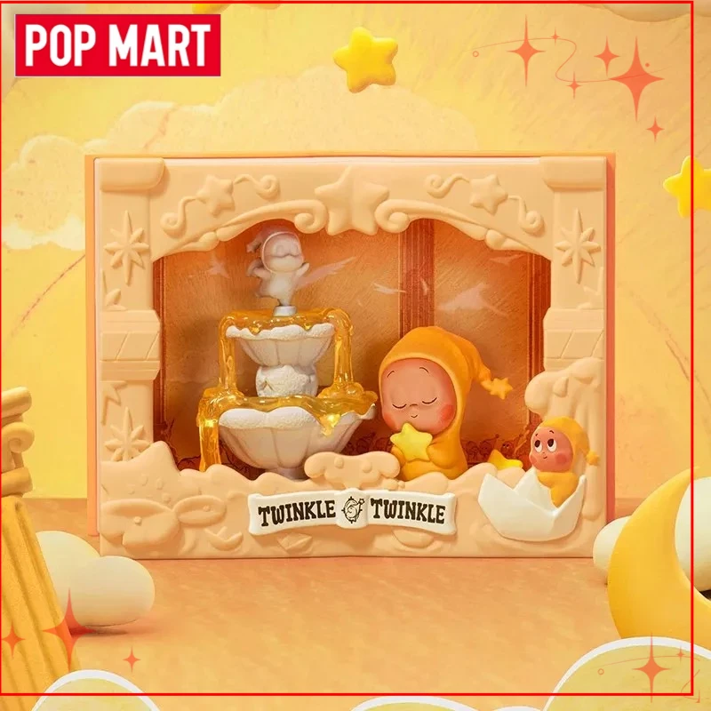 

Genuine Pop Mart Twinkle Starman "New Journey" Blind Box Illuminated Scene Figurine, Dreamy Desktop Ornament Gift