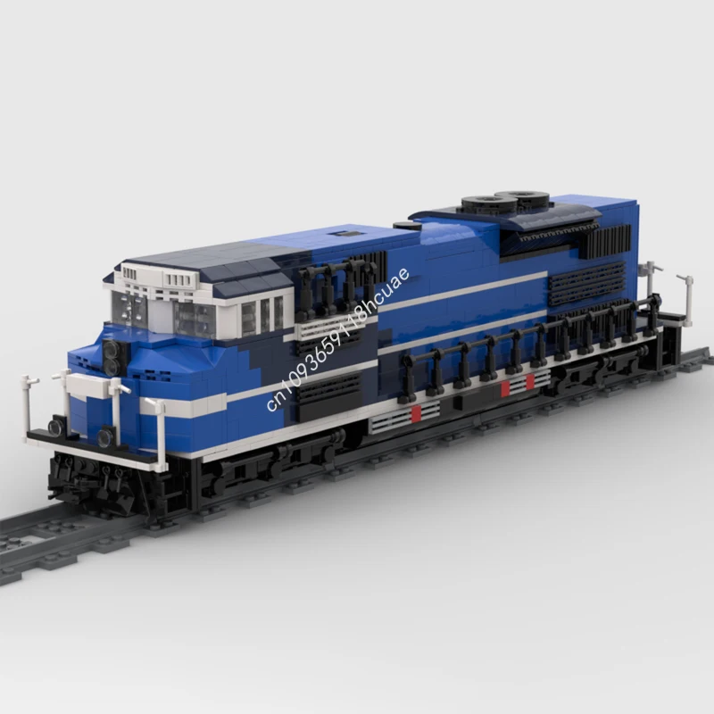 

1461pcs MOC Union Pacific SD70ACe Train Building Blocks Christmas Gift Creative Indoor Decoration DIY Model for Enthusiasts