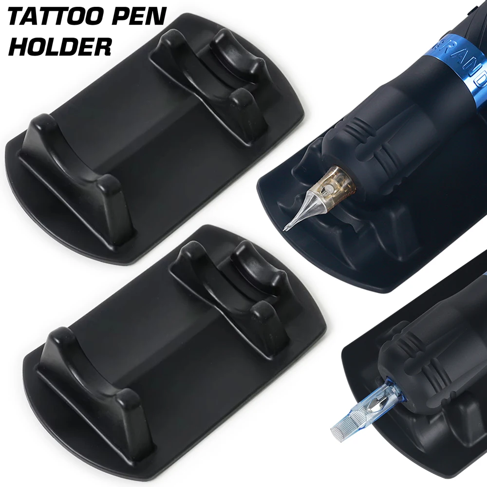 Tattoo Machine Pen Holder Stand Rubber Tattoo Makeup Pen Holder Stand Rotary Tattoo Machine Rack Tray Rest Tattoo Accessories
