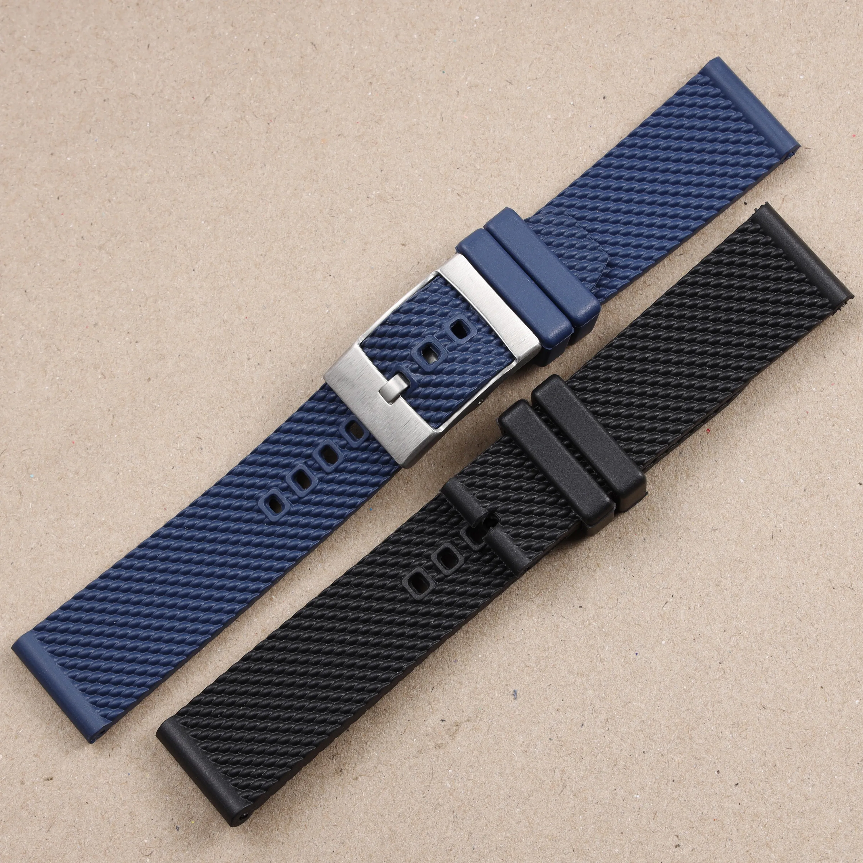 New Durable Rubber Watch Band For Breitling Strap Avenger Superocean Heritage Wristband Waterproof Silicone Bracelet 22mm 24mm