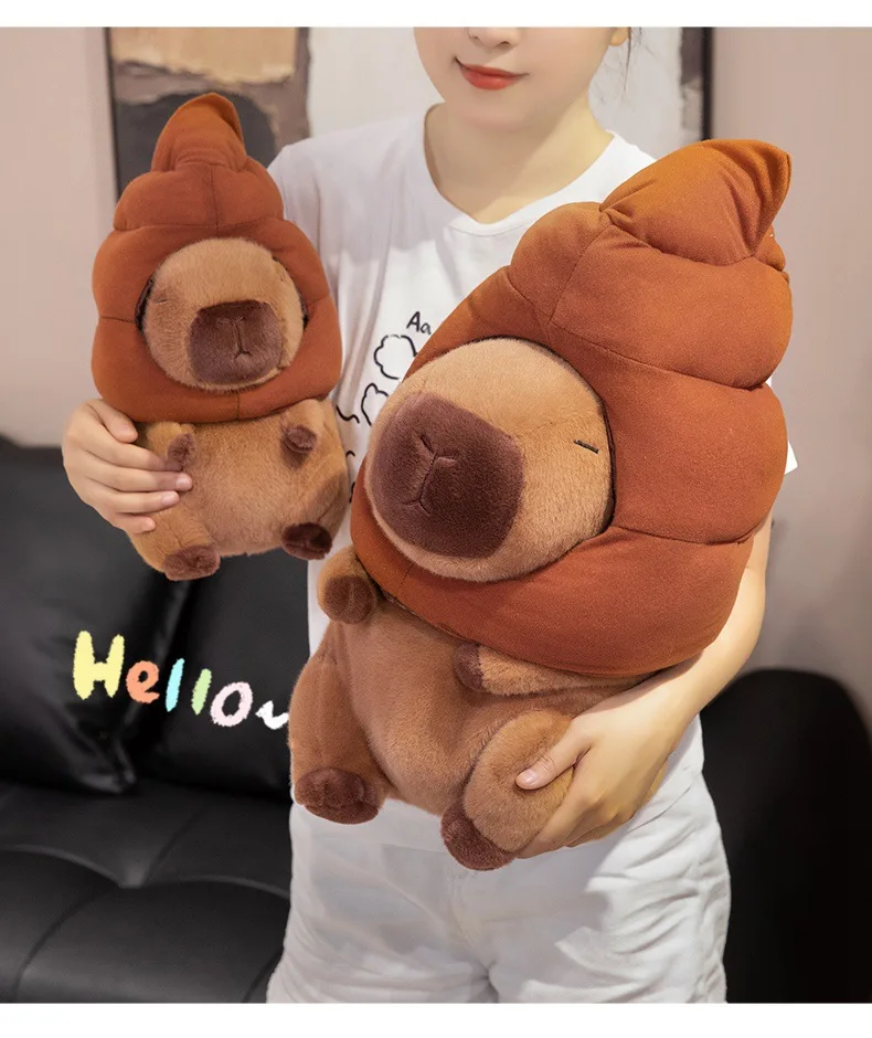 Capibara Doll Plush Toys Hug Pillows Office Sofa Room Car Decoration Toys Doll Desktop Hug Plush Toy Souvenir Gifts