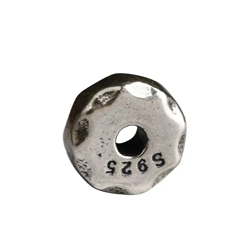 100% 925 Silver Spacers Handcrafted Silver Beads Jewelry Findings