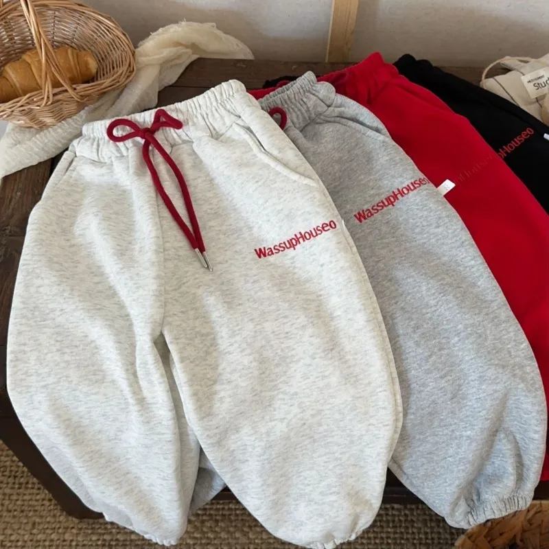 Bellbell 2026 Herbst Baby Jungen Jogginghose 1-8 Jahre Kinder Jungen Sporthose Winter Plus Samt Warme Kleinkind Jungen Hose – Detail 20