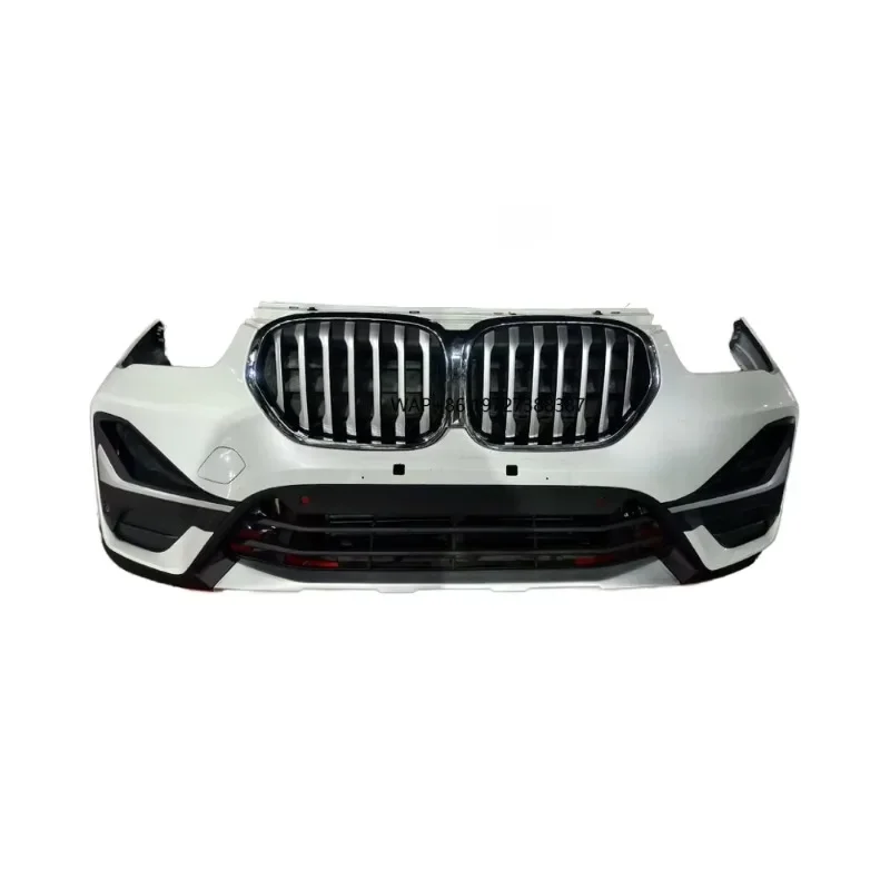 For New X1 F49 Original Front Nose Assembly Front Bumper Grille Headlight Fog Lamp Water tank Frame Condenser Collision Beam