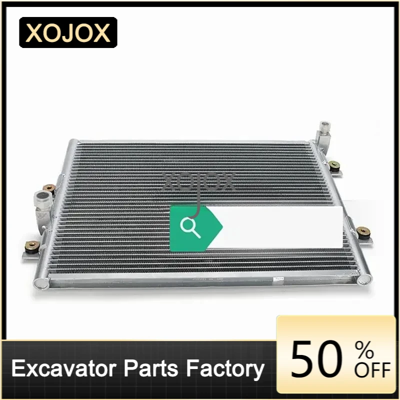 XOJOX For Caterpillar CAT 345C 349D Excavator Air Conditioning Radiator Condenser Compressor High Quality Accessories